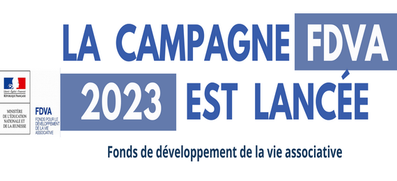 La campagne FDVA 2023 est lancée